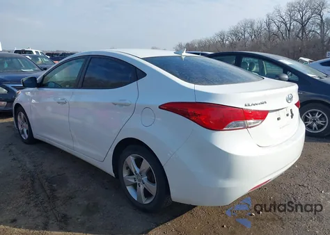 2013 Hyundai Elantra Gls из США, поврежденный, VIN 5NPDH4AE7DH226931